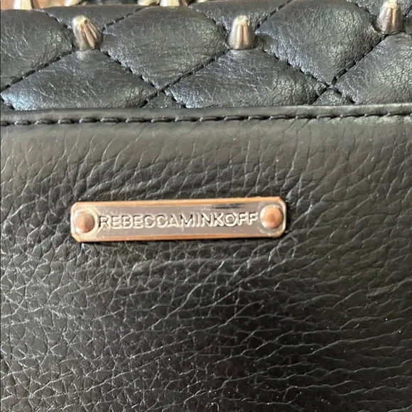 Rebecca Minkoff Black Quilted Crossbody Bag - Picture 4 of 4